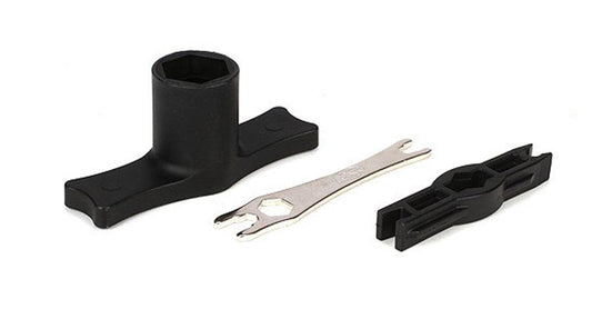 Losi LOSB4610 Wheel, Shock & Multi-Wrench Set: 5IVE-T - PowerHobby