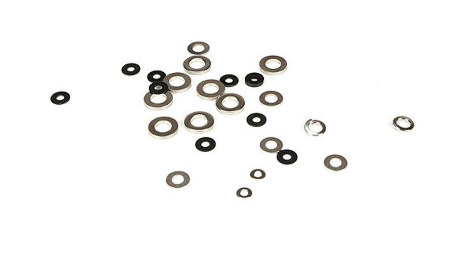 Losi LOSB6535 Washer Assortment, 6 sizes (27): 5IVE-T - PowerHobby