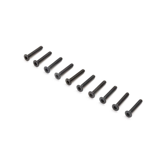 Losi - LOS215003 Flat Head Screws, M2x12mm (10) - PowerHobby