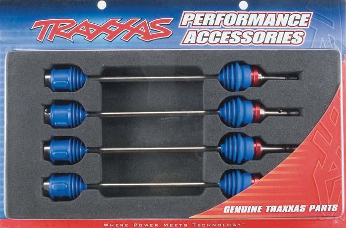 Traxxas 5451R Steel Driveshafts/Drive Shafts w/OptiDrive CVD : E-Revo EVX2 5603 - PowerHobby