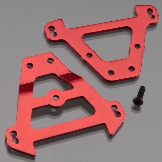 Traxxas 5323R Bulkhead Tie Bars Anodzied Aluminum Summit Revo - PowerHobby