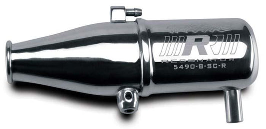 Traxxas 5490 Resonator Single Chamber Tuned Pipe Revo Slayer - PowerHobby