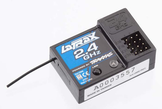 Traxxas 3046 3-channel 2.4GHz Micro Receiver LaTrax Rally / SST/ Teton - PowerHobby