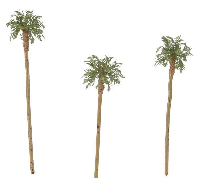 Woodland Scenics TR1617 N/HO Royal Palm Tree 3-1/2" 4-5/8" (3) Train Scenery - PowerHobby