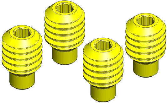 MIP 99060 HW/SHSS M4x.099 Pin Screw (4) Slash - PowerHobby