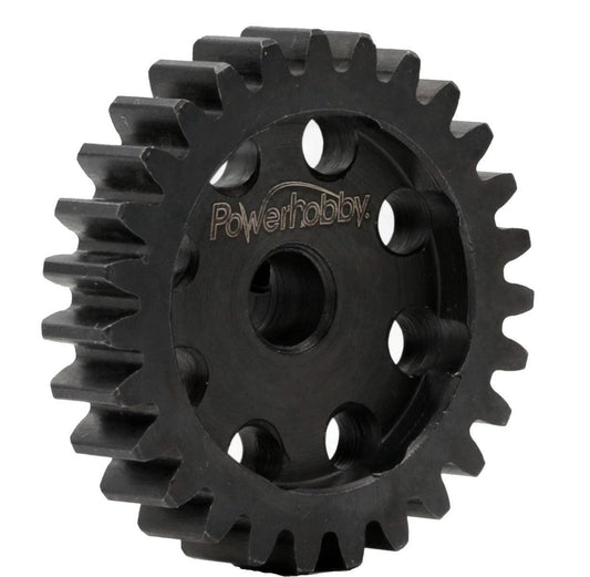 Powerhobby Hardened Steel 29T Mod1 5mm Pinion Gear Mod 1 Speed Run / Drag Racing - PowerHobby