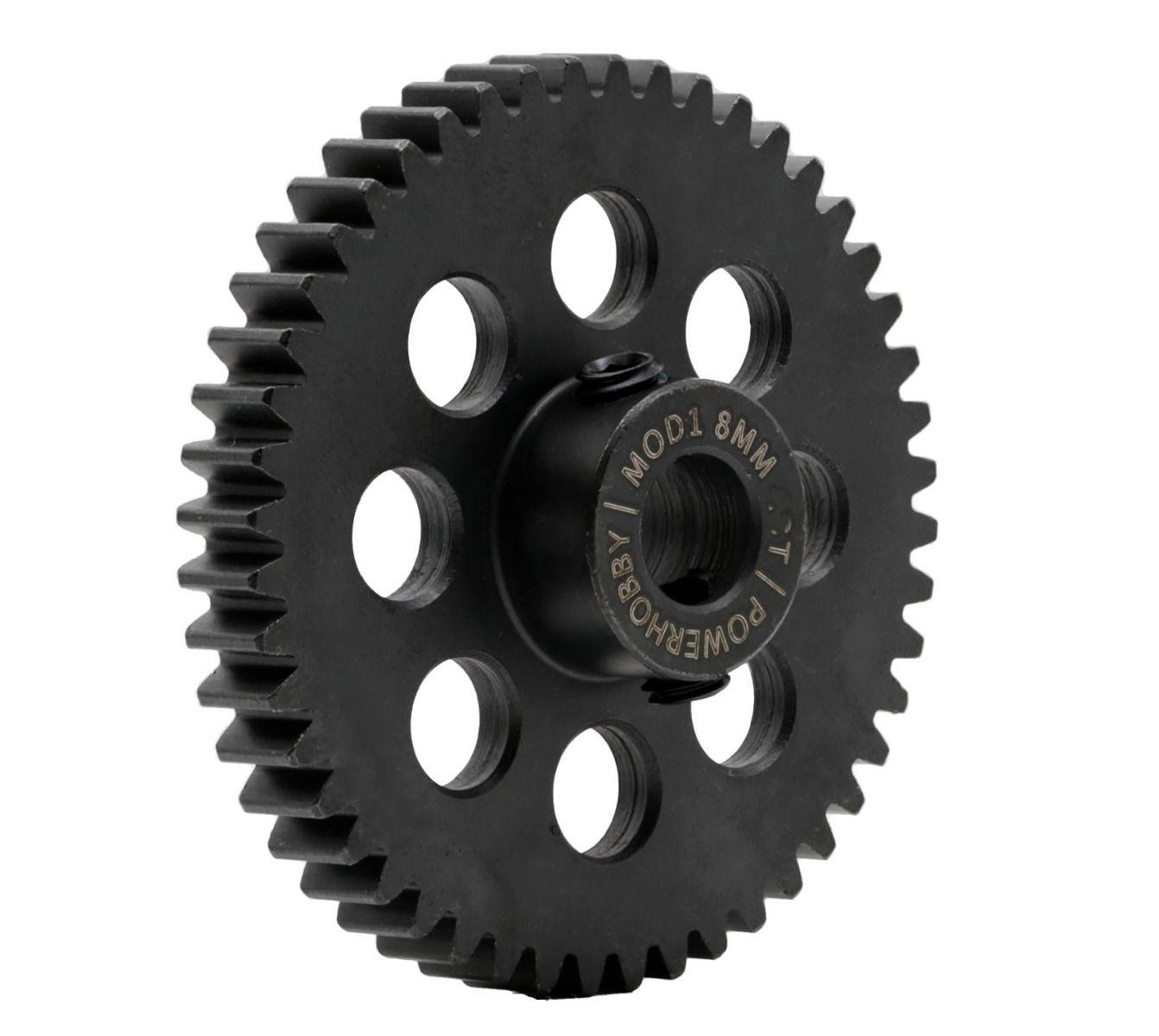 Powerhobby Hardened Steel 32T Mod1 8mm Pinion Gear MOD 1 Speed Run / D–