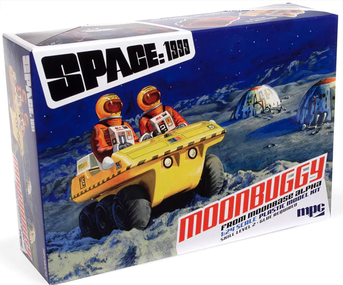 MPC Space 1999 Moonbuggy Amphicat  Moonbase Plastic Model Kit MPC984 - PowerHobby