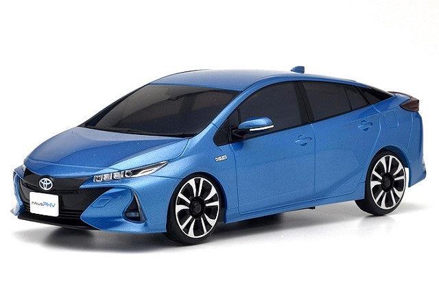 KYOSHO MZP443BL-B ASC MA-03F Toyota Prius PHV Spirited Aqua Metallic MINI Z-BODY - PowerHobby