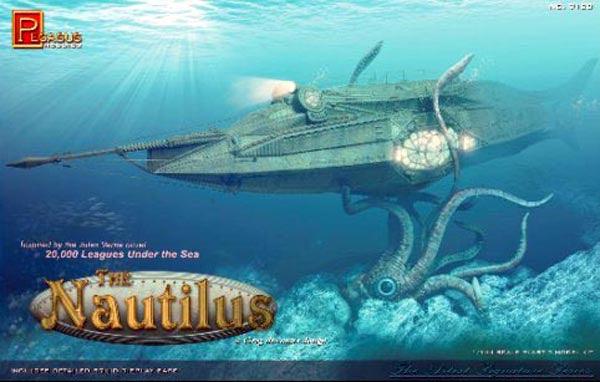 Pegasus Hobbies 9120 1/144 The Nautilus Submarine Plastic Model Kit - PowerHobby