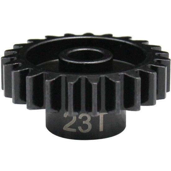 Hot Racing 23t Mod 1.5 Hardened Steel Pinion Gear 8mm Bore - PowerHobby
