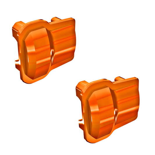 Traxxas 9787 ORANGE TRX-4M Aluminum Axle Covers (2) - PowerHobby