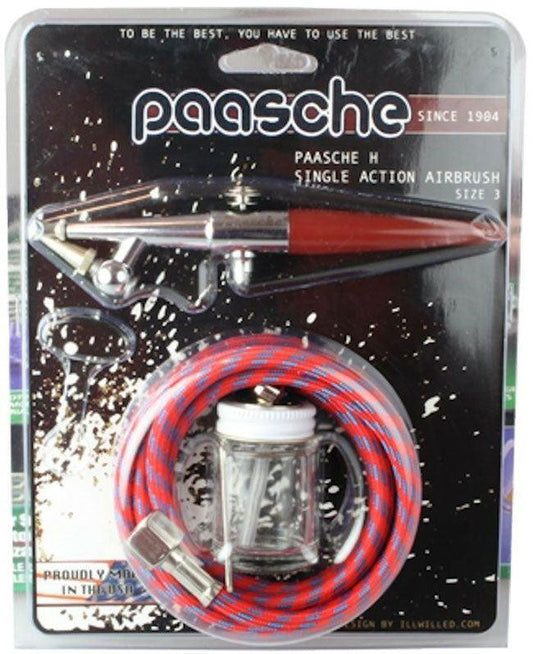 Paasche H-CARD Airbrush Basic Set Size 3 - PowerHobby