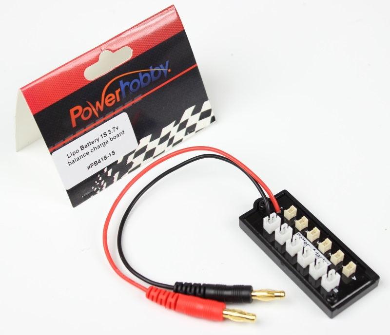 Powerhobby 1s 3.7v LiPo Battery Paraboard - PowerHobby