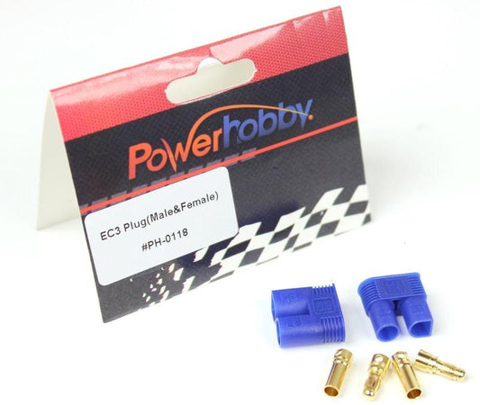 Powerhobby Male & Female EC3 Plug / Connector Set - PowerHobby