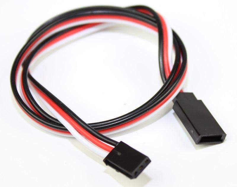 12 Inch 20AWG Servo Wire Futaba J Connector PowerHobby 20AWG Heavy - Foto 7