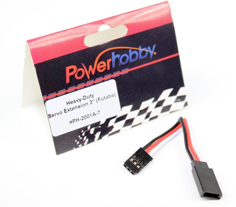 Cavalletto Supporto Motore Cavo Prolunga Servo Powerhobby 20AWG - Con Connettore Futaba J, Per Modellini RC, Resistente Servosterzo Elettrico - Foto 6