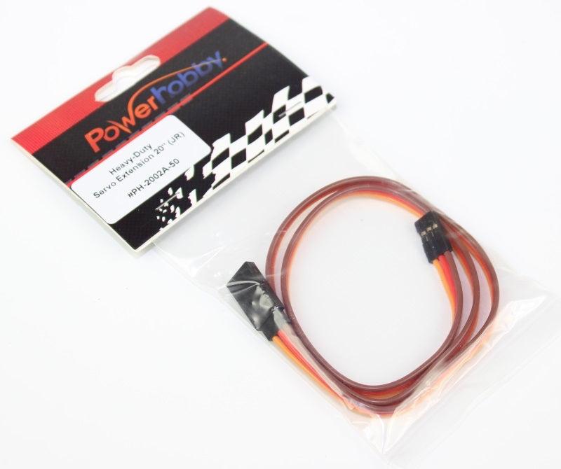 Powerhobby 20" Heavy Duty Servo Extension JR Connector / Plug - PowerHobby