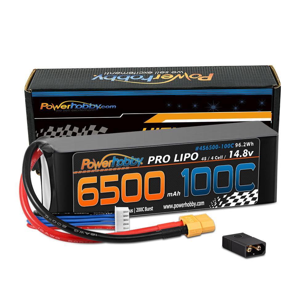OVONIC Lot de 2 batteries Lipo 3S 11,1 V 6500 mAh 120 C avec prise Deans T pour voiture RC camion truggy quadcopter hélicoptère camion bateau avion OVONIC Lot de 2 batteries Lipo 3S 11,1 V 6500 mAh 120 C avec prise Deans T pour voiture RC camion truggy quadcopter hélicoptère camion bateau avion