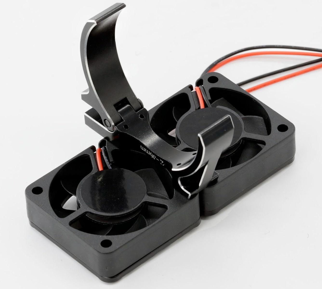 Powerhobby 1/5 Aluminum Heatsink Dual High Speed Cooling Fans w