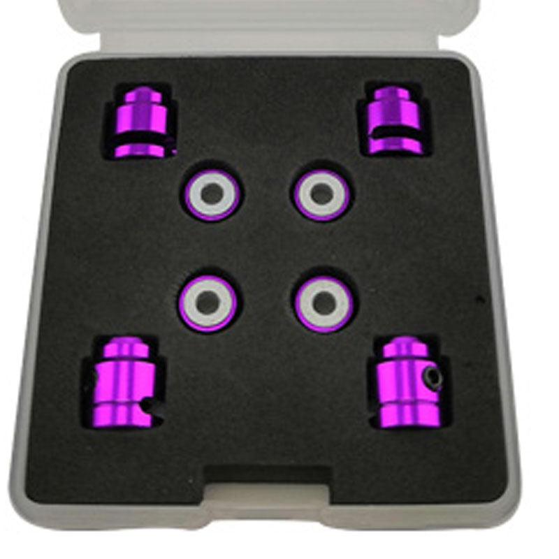 Powerhobby Crosshair Magnetic Body Mount / Mounting Kit 1/10 On Road Purple - PowerHobby
