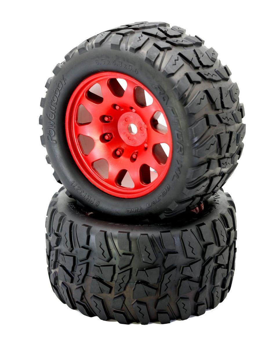 Powerhobby Raptor XL Neumáticos Con Cinturón/Viper Wheels 4 Arrma Kraton Outcast 8s Verde U 757668 Powerhobby Raptor XL Neumáticos Con Cinturón/Viper Wheels 4 Arrma Kraton Outcast 8s Verde U 757668