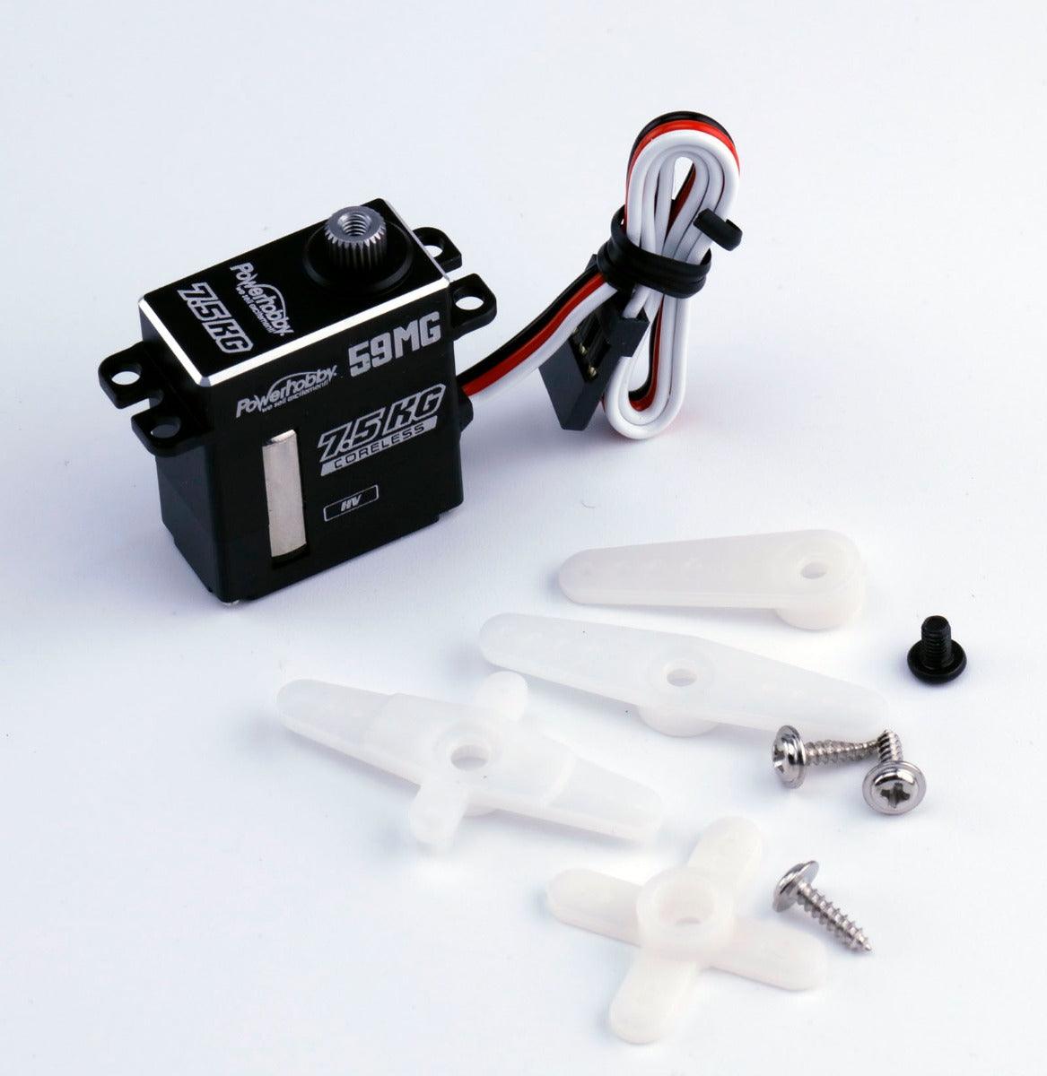 Powerhobby 59MG Aluminum Digital Micro UPGRADE Servo AXIAL SCX10.3 / RYFT - PowerHobby