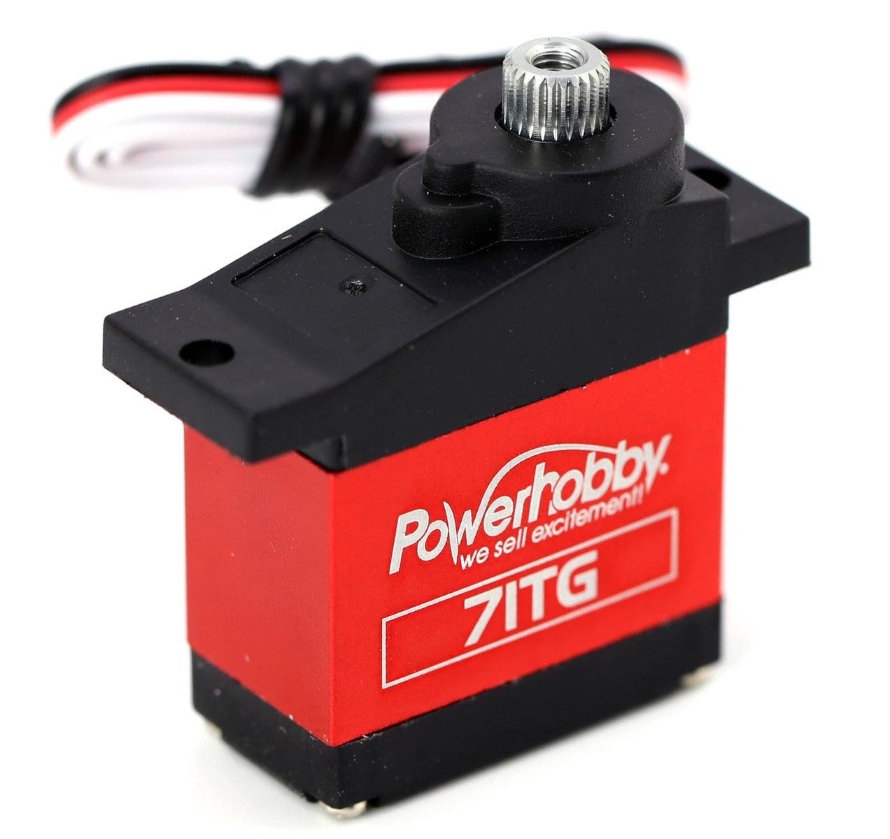 Powerhobby 71TG High Torque 9g Aluminum Titanium Gear Digital Micro Servo 52OZ - PowerHobby