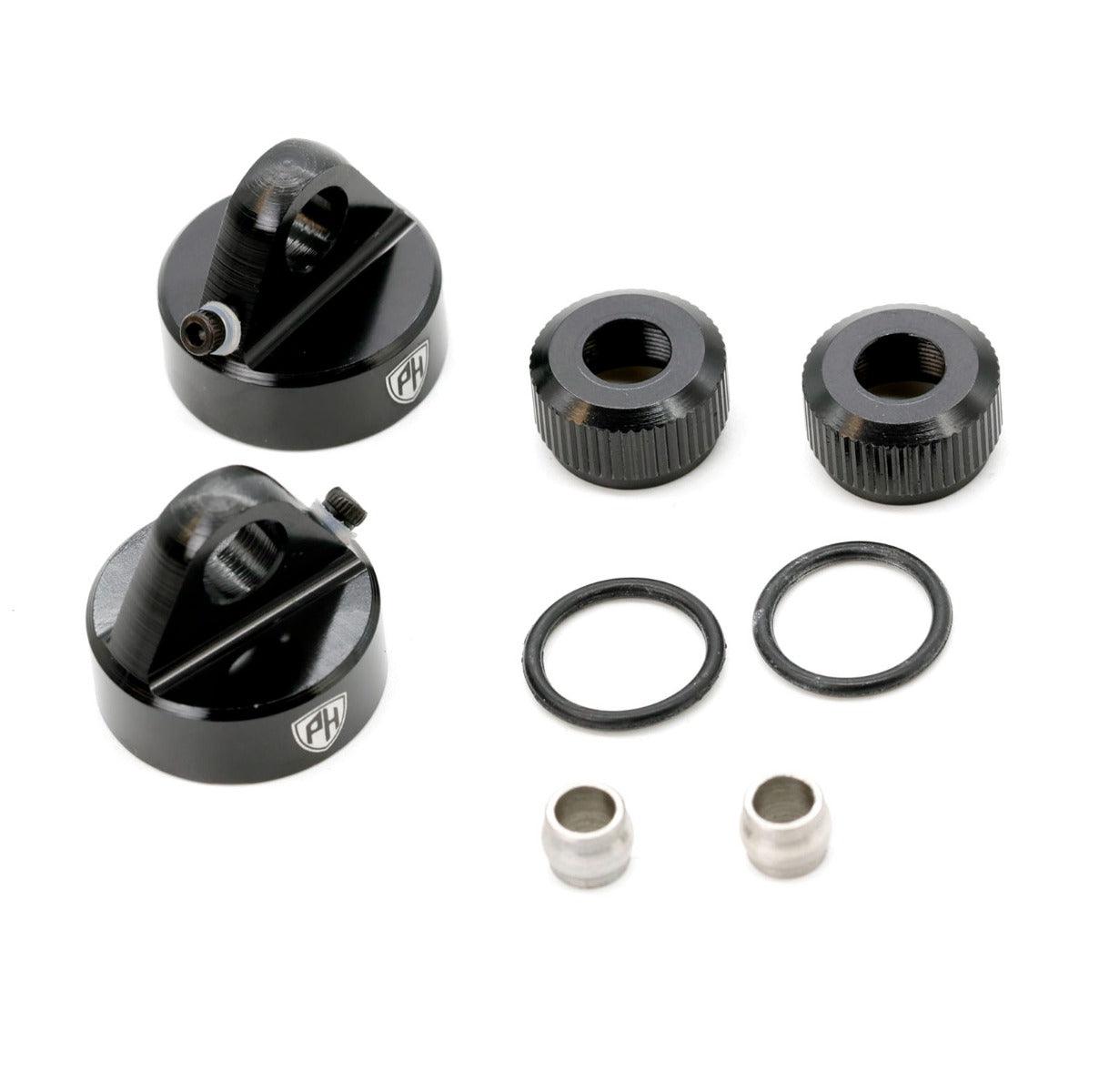 Powerhobby Aluminum Bleeder Shock Caps (2) Arrma 6S - PowerHobby