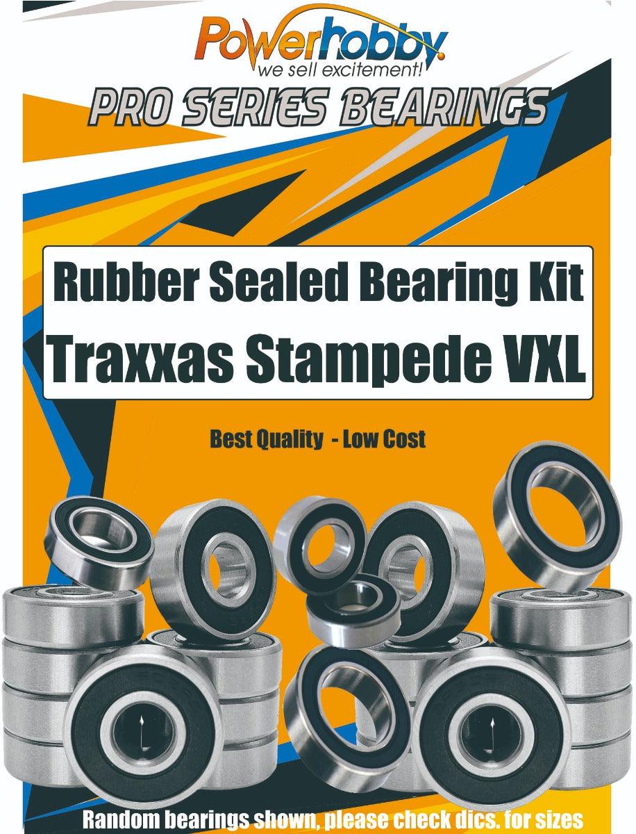 PowerHobby Pro Series Rubber Sealed Bearing Kit FOR Traxxas Stampede VXL - PowerHobby