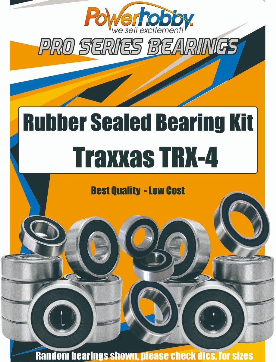 PowerHobby Pro Series Rubber Sealed Bearing Kit FOR Traxxas TRX-4 - PowerHobby