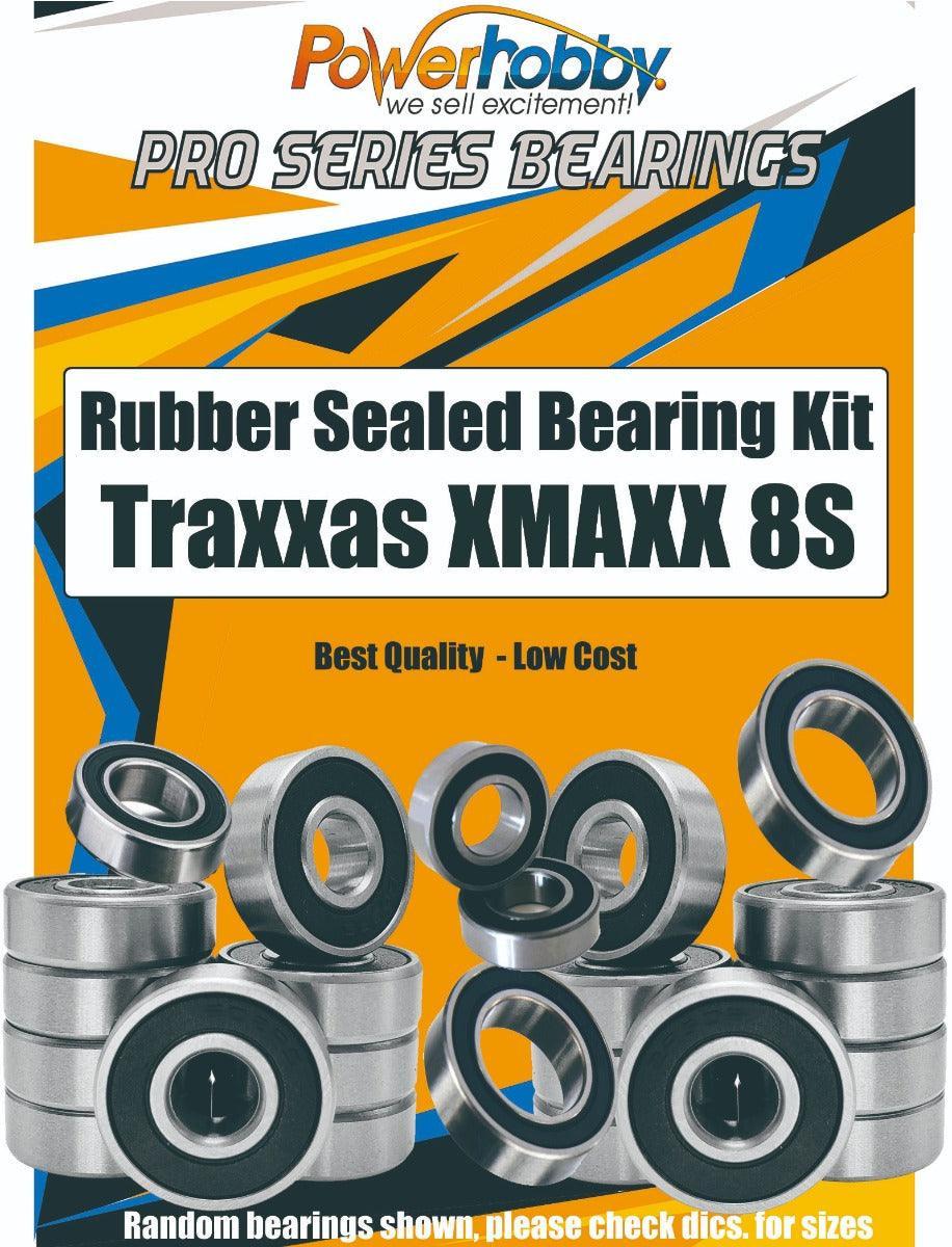 RC Bearings Fast Eddy Traxxas LaTrax Rally 4WD 1/18th Sealed Bearing Kit 15 Piece Bearing Pack