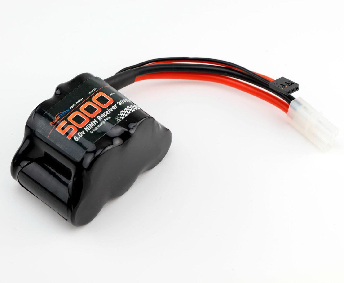 Powerhobby 6V 3000mAh 5-Cell Flat Receiver RX NiMH Battery – 1/5 Scale RC – PHB1542