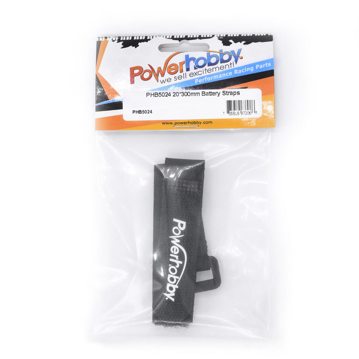 Powerhobby 20*300mm Battery Straps - PowerHobby