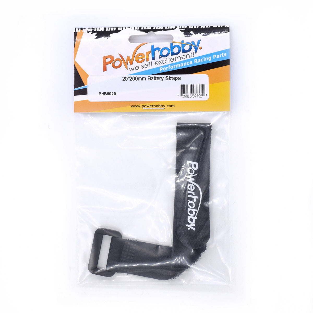 Powerhobby 20*200mm Battery Straps - PowerHobby