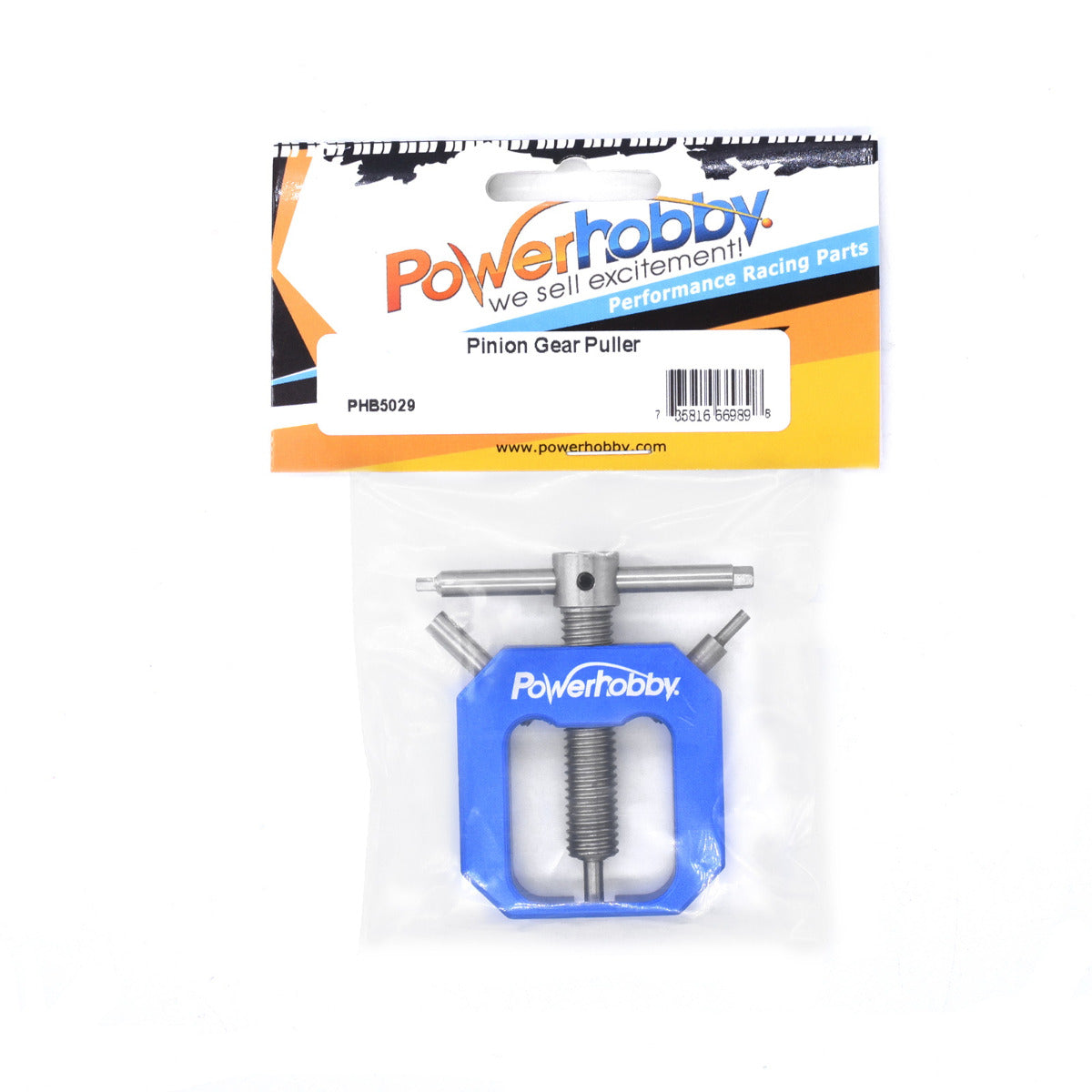 Powerhobby Pinion Gear Remover 1/8 1/10 Blue - PowerHobby