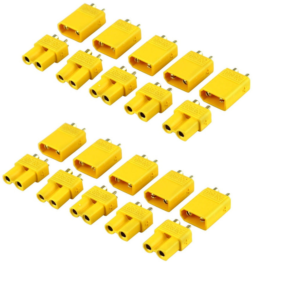 Powerhobby XT30 Connectors / Plugs Male / Female (20) - PowerHobby