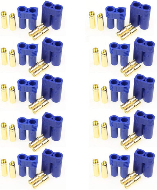 Powerhobby EC5 Male / Female Plugs (20) - PowerHobby