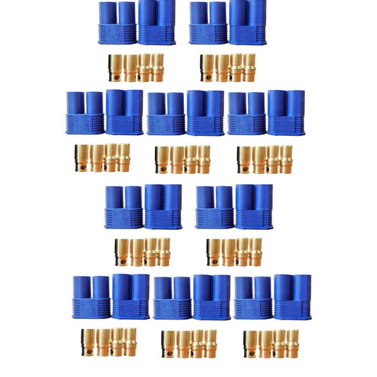 Powerhobby EC8 Male / Female Plugs (20) - PowerHobby