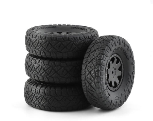 Powerhobby Plastic Rubber Tires (4) Kyosho MINI-Z Jeep Wrangler Unlimited Rubicon - PowerHobby