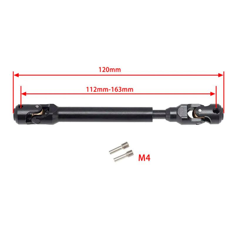 RC Car Drive Shaft Upgrade - Universal Multiple Spline Shaft 90-110mm For Tamiya TRX4 SCX10 III D90 1/14 Scale - View #12