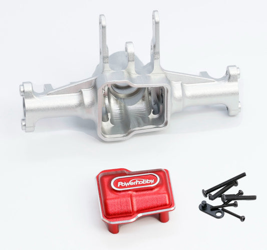Powerhobby Aluminum Front Axle Housing Silver FOR Traxxas TRX-4M TRX4M - PowerHobby