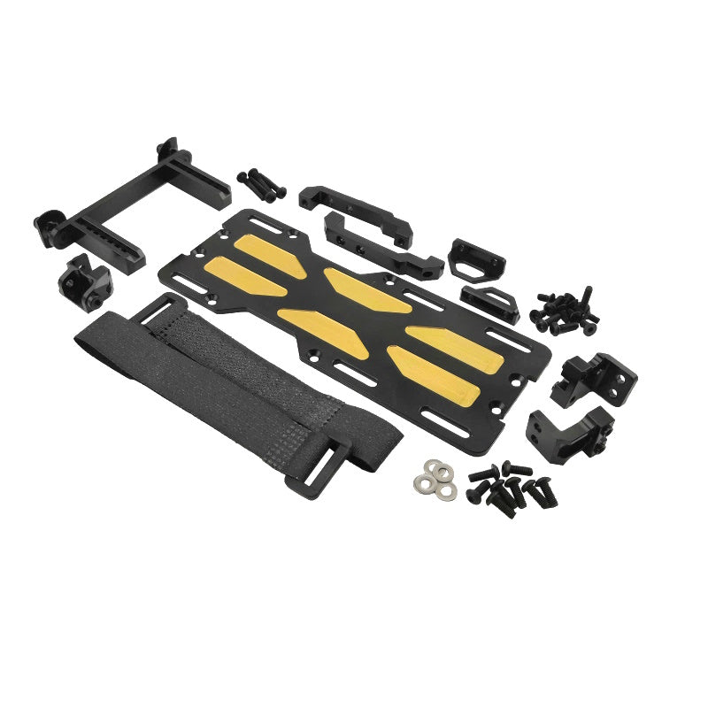 Powerhobby Forward Mounted Servo Battery Conversion Kit Brass FOR Traxxas TRX-4 - PowerHobby