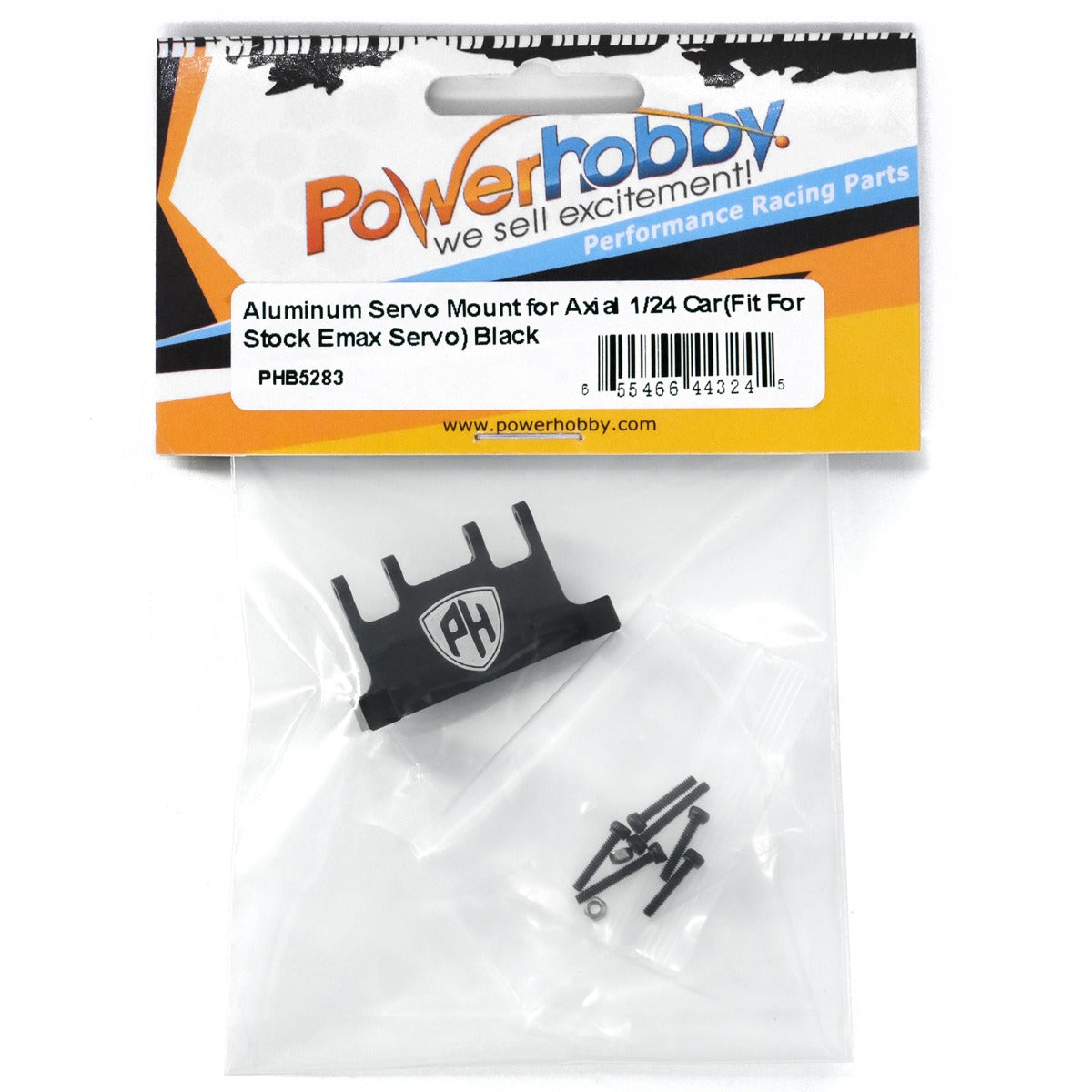 Powerhobby Aluminum Servo Mount Axial AX24 - PowerHobby