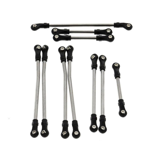 Powerhobby Stainless Steel Bend Links 324 Wheelbase FOR Traxxas