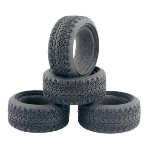 Powerhobby 1/10 On Road Car Tires 62mm D2 (4) - PowerHobby