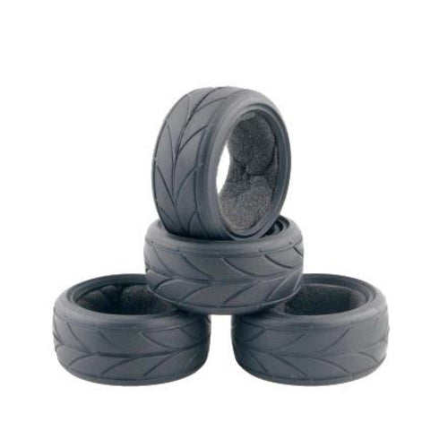 Powerhobby 1/10 On Road Car Tires 62mm D4 (4) - PowerHobby