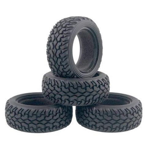 Powerhobby 1/10 On Road Car Tires 75mm slick (4) D25 - PowerHobby