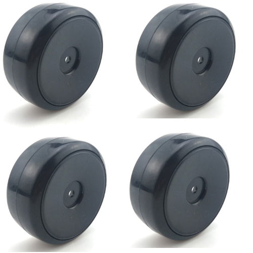 Powerhobby 1/10 Drift Car Mounted Tires / Wheels (4) Black PY020 - PowerHobby