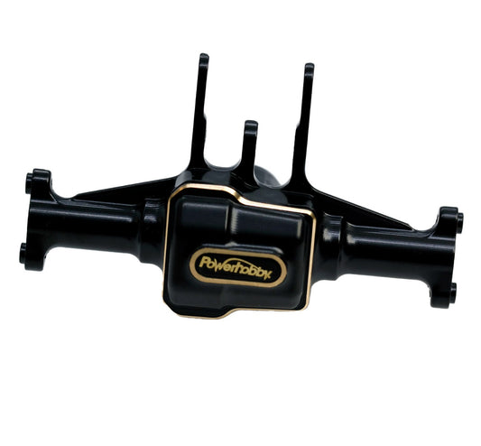 Powerhobby Brass Front Axle Housing Black FOR Traxxas TRX-4M TRX4M - PowerHobby